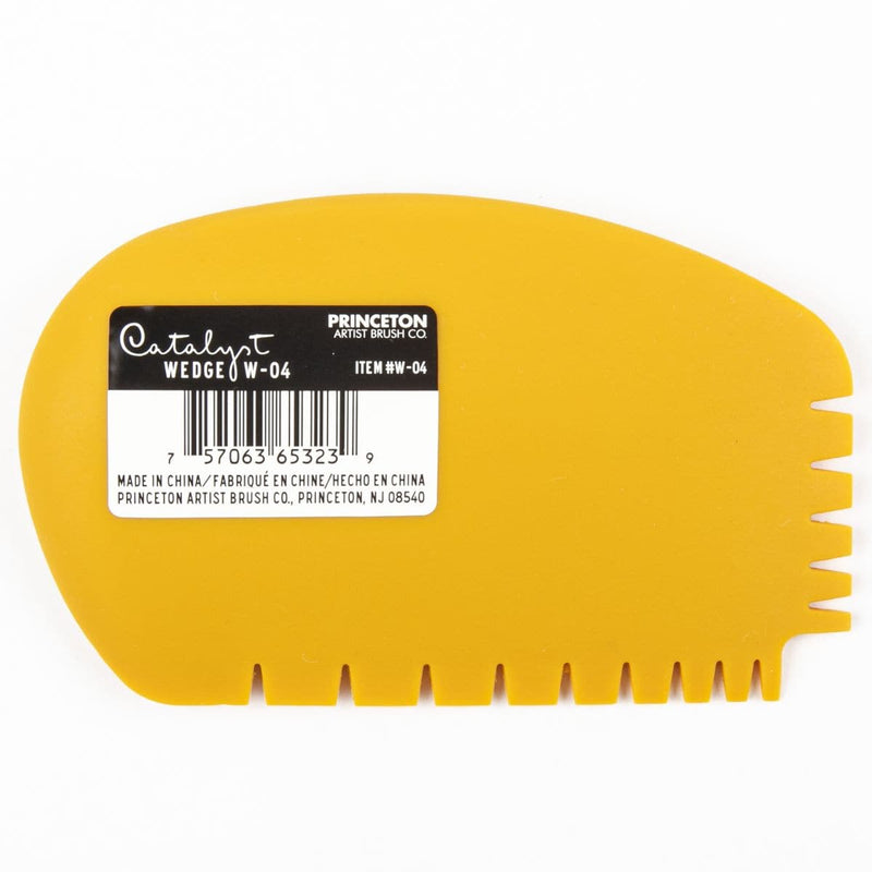 Goldenrod Princeton Catalyst Silicone Wedge Tool - Yellow W - 04 Paint Brushes