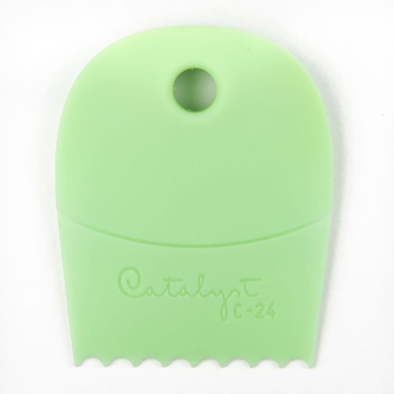 Pale Green Princeton Catalyst Contour Tool - Green C - 24 Paint Brushes