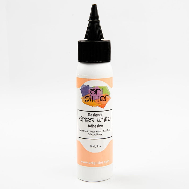 Art Institute Glitter Designer Dries White Adhesive 56mL
