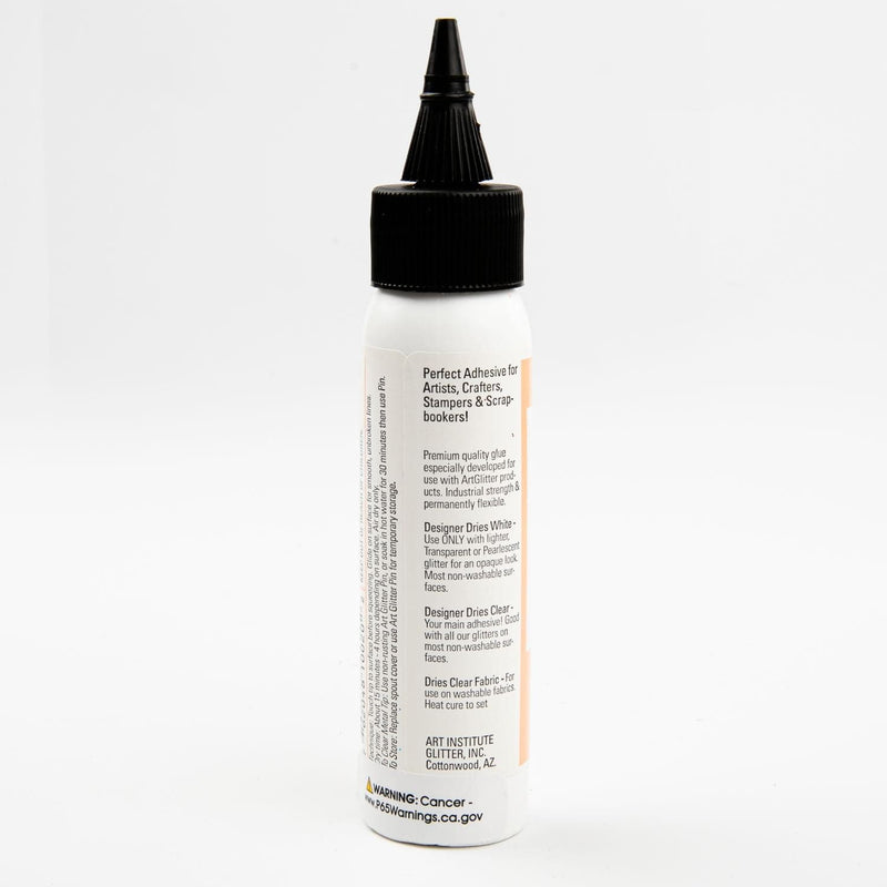 Art Institute Glitter Designer Dries White Adhesive 56mL