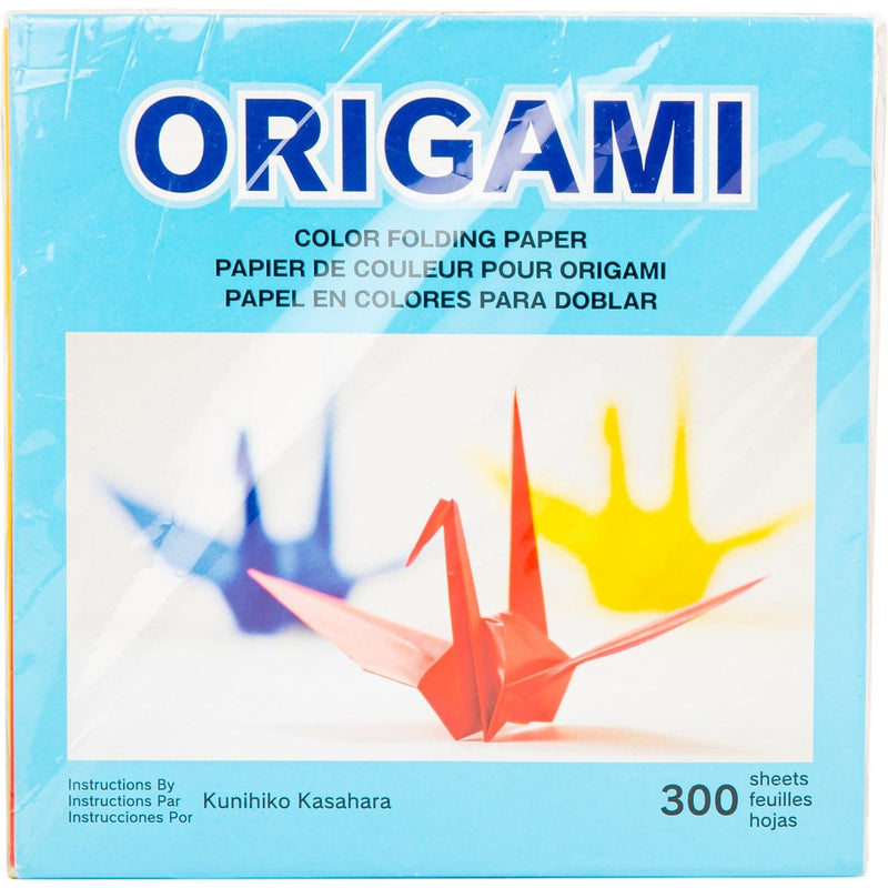 Gold Origami Paper 15cmX15cm 500/Pkg - Assorted Colours Origami