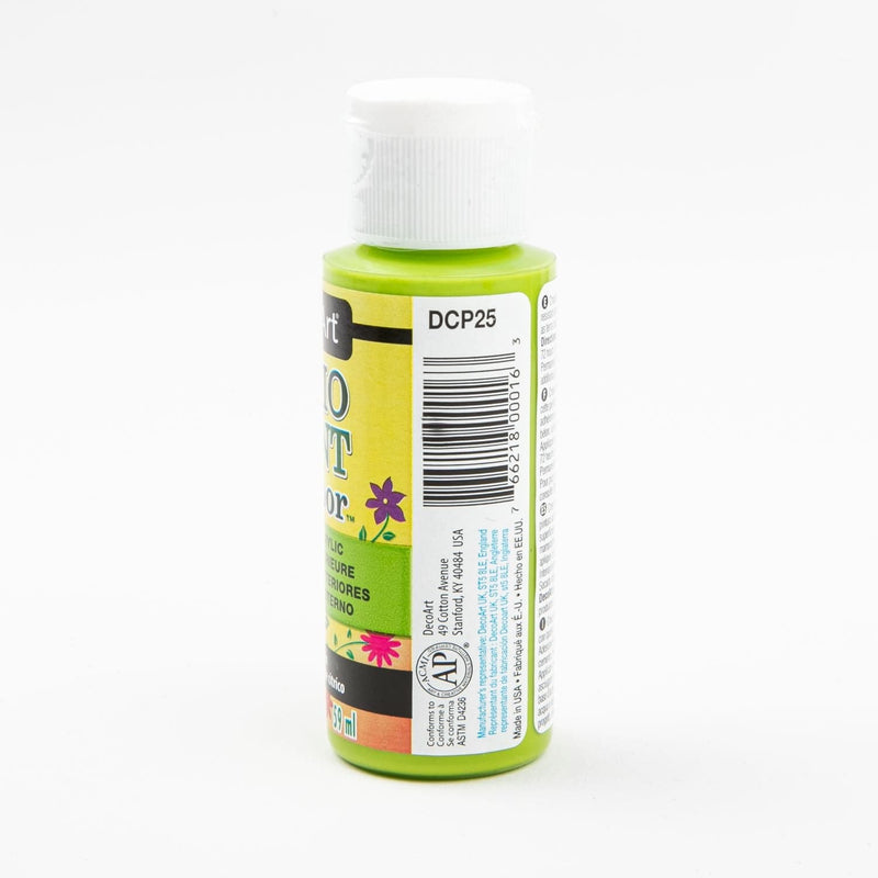 Goldenrod DecoArt Patio Paint 59ml Citrus Green Outdoor Paint