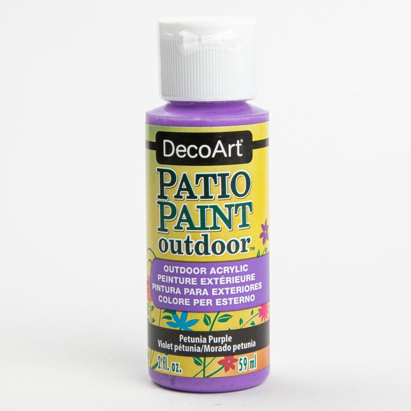 Goldenrod DecoArt Patio Paint 59ml Petunia Purple Outdoor Paint