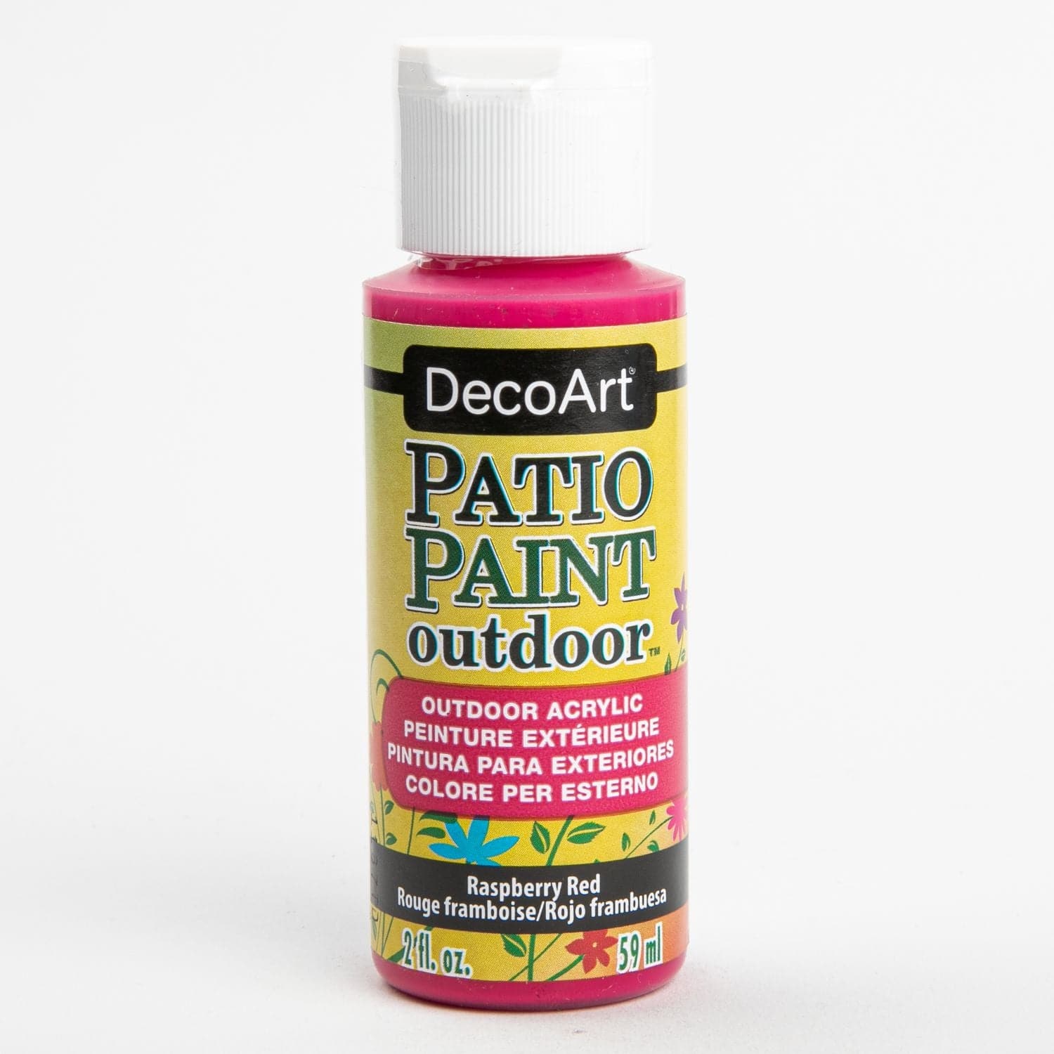 DecoArt Patio Paint 59ml Raspberry Red