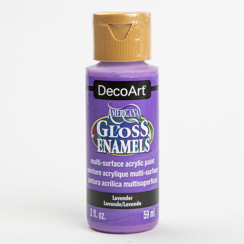 Medium Purple Americana Gloss Enamels Acrylic Paint 59ml - Lavender Glass and Ceramic Paint
