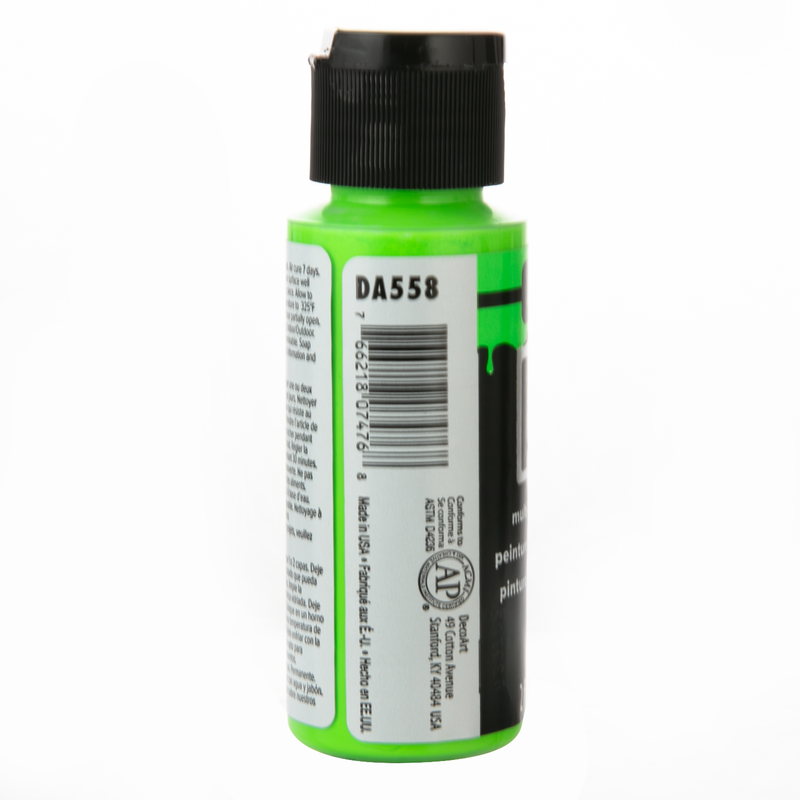 Americana MultiSurface Neon Acrylic Paint 59mL Green