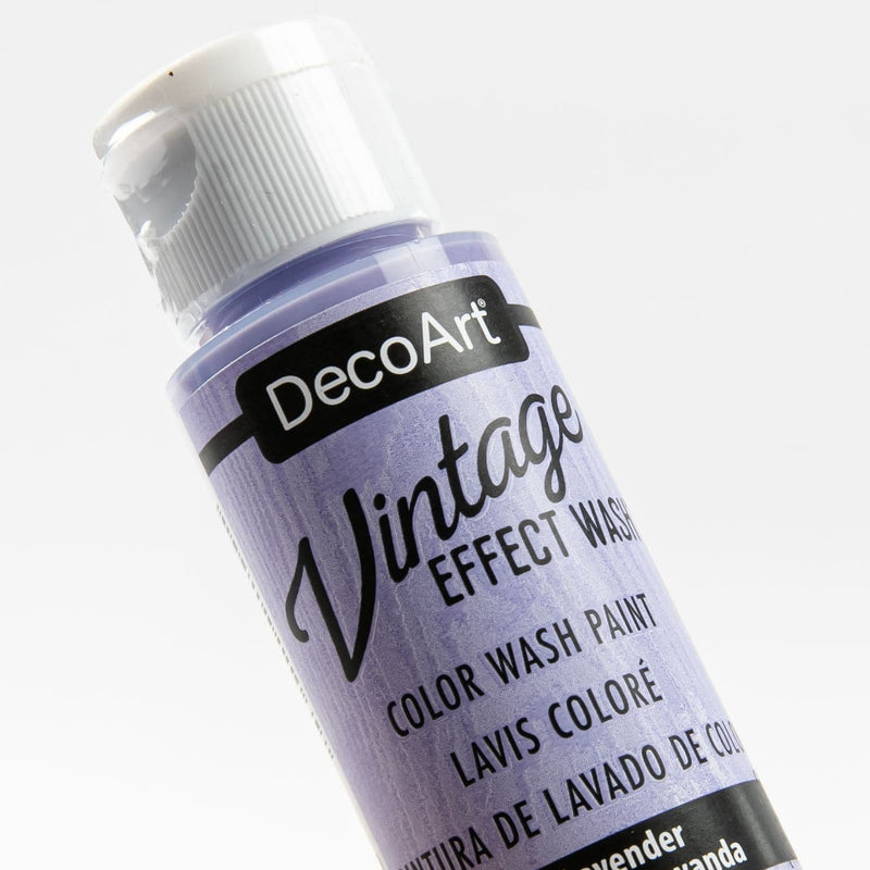 Slate Gray DecoArt Vintage Effect Wash Paint 59ml - Lavender Acrylic Paints