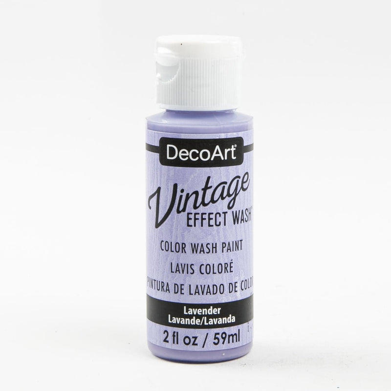 Light Steel Blue DecoArt Vintage Effect Wash Paint 59ml - Lavender Acrylic Paints