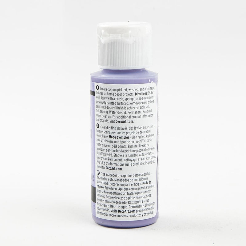 Gray DecoArt Vintage Effect Wash Paint 59ml - Lavender Acrylic Paints