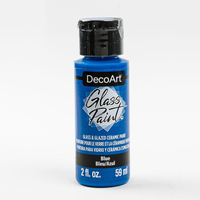 Dark Slate Blue DecoArt Glass Paint 59ml  Blue Glass and Ceramic Paint