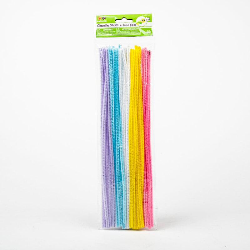 Chenille Stems 6mm X 30cm 40/Pkg - Pastels