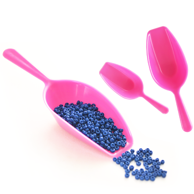 Dark Slate Blue MultiCraft Beading Jewellery Tool: Scoop-It Mini Bead Scoop Set (3 Pieces) Jewelry Making