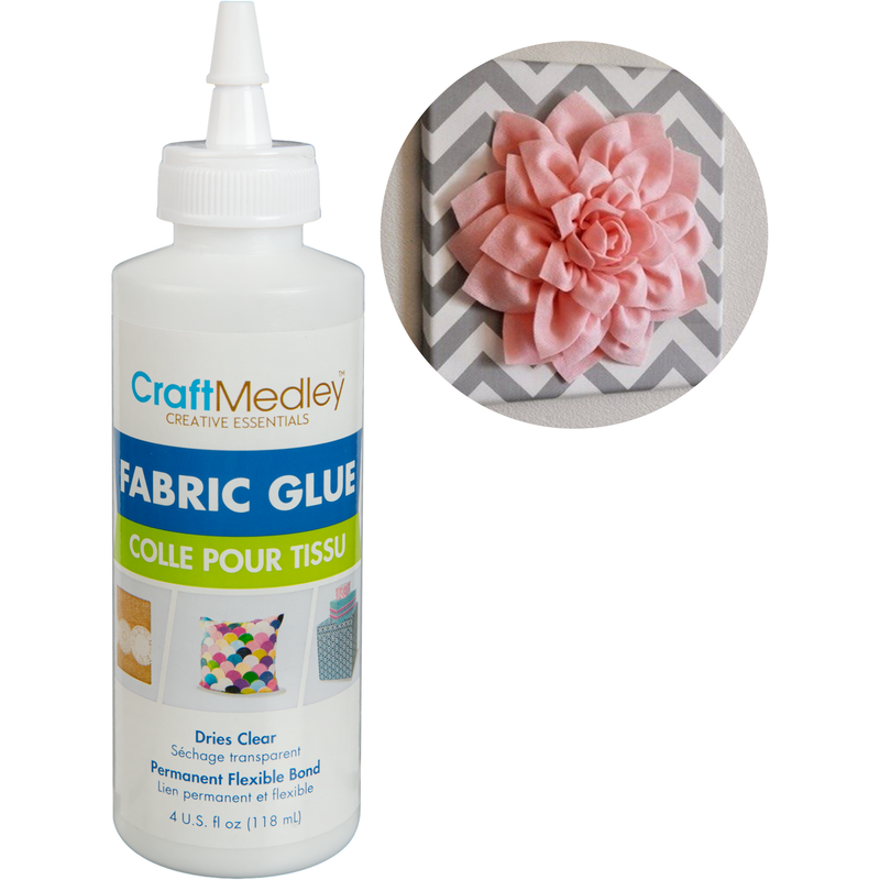 Gray MultiCraft Craft Medley Fabric Glue 113.4g Craft Basics