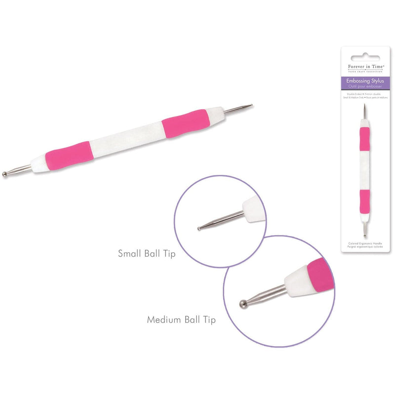 Pale Violet Red MultiCraft Double-Ended Embossing Stylus-Small & Medium Papercrafting Tools