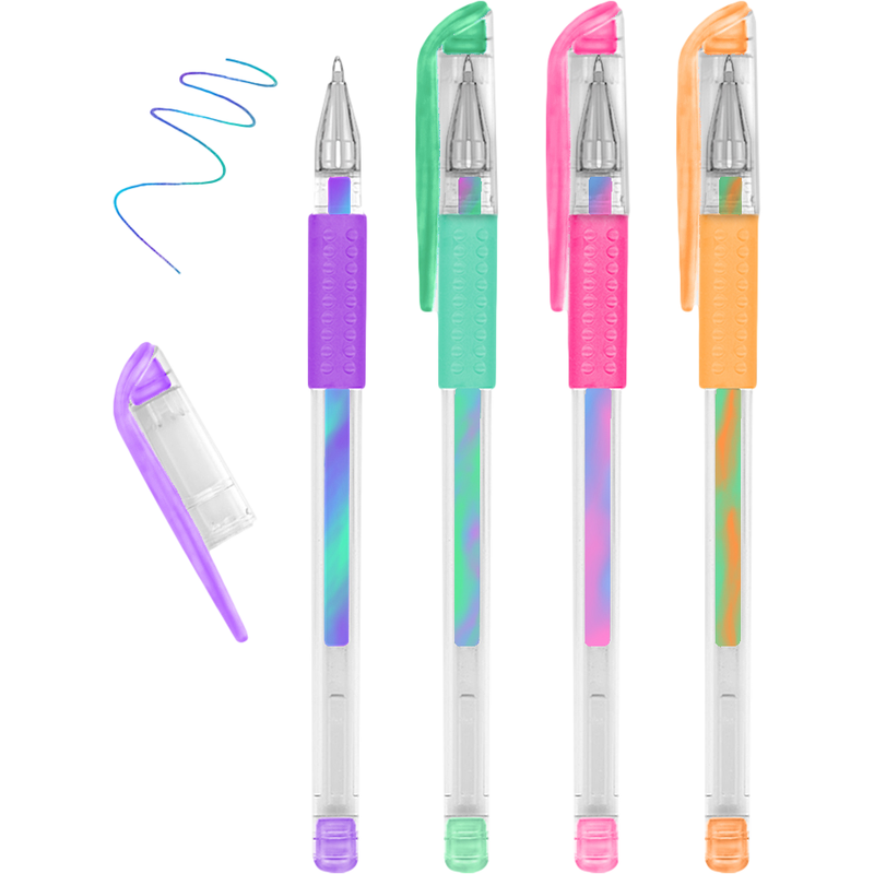 MultiCraft Scrapbook Gel Pens Acidfree and PhotoSafeRainbow Effects