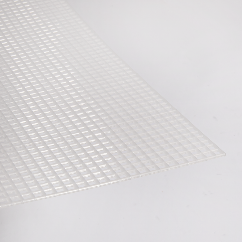 Light Gray MultiCraft Plastic Canvas 7 Mesh-White 26.7x34.3cm Needlework