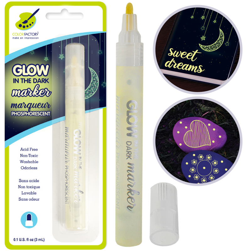 MultiCraft Color Factory Glow in the Dark MarkerLuminescence 3ml