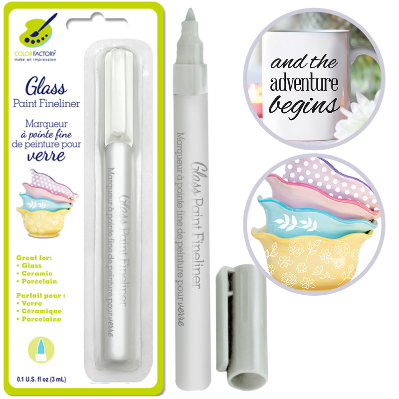 MultiCraft Color Factory Glass Marker For Ceramic & PorcelainPermane