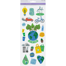 Sea Green MultiCraft Paper Craft Sticker: Classic Themes 'Clear' Photo Safe-Climate Change 12.7x30.5cm Paper Craft