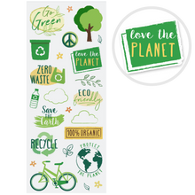 Sea Green MultiCraft Paper Craft Sticker: Classic Themes 'Clear' Photo Safe-Go Green 12.7x30.5cm Paper Craft