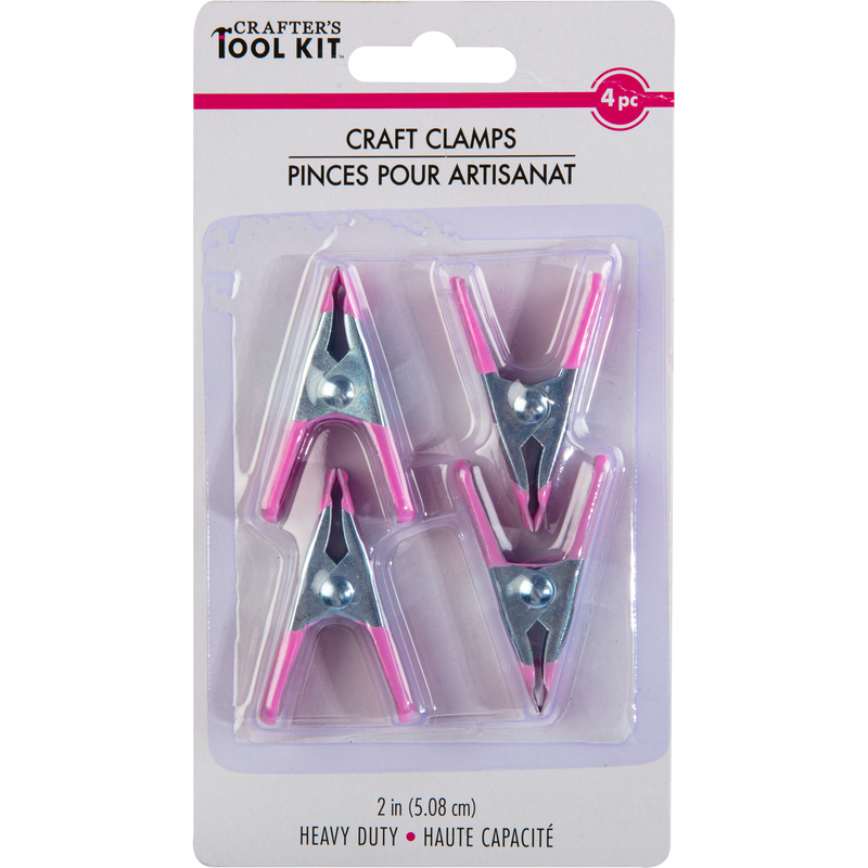 Gray MultiCraft Crafter's Toolkit: Craft Clamps-Heavy Duty 5.08cm (4 Pack) Paper Craft