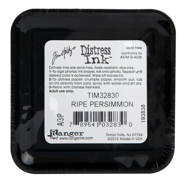 Lavender Tim Holtz Distress Ink Pad

Ripe Persimmon Stamp Pads
