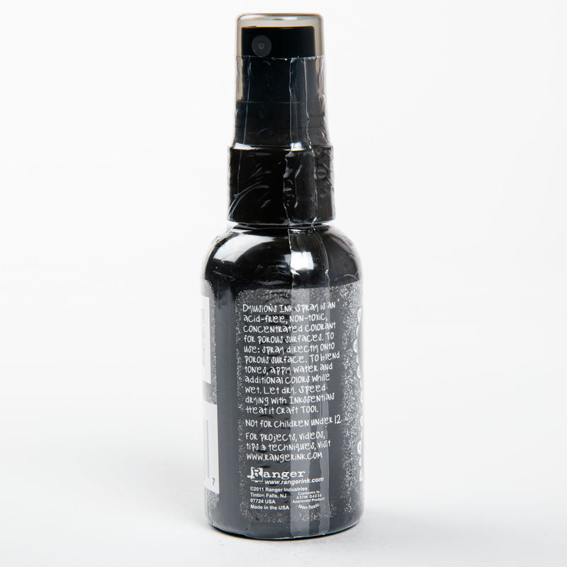 Black Dylusions Ink Spray 59ml  - Black Marble Inks