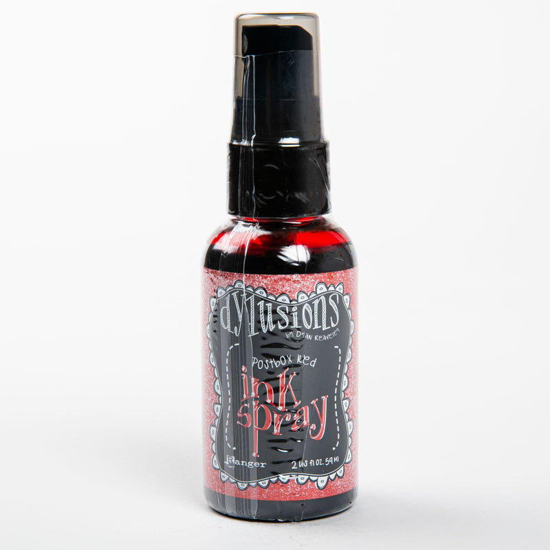 Black Dylusions Ink Spray 59ml  - Postbox Red Inks