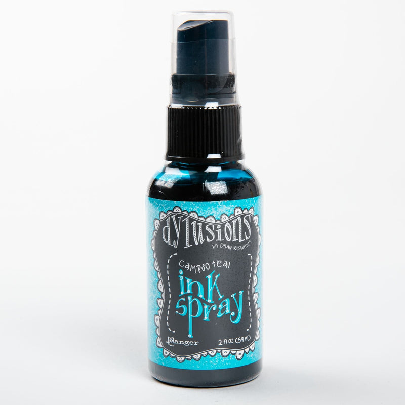 Black Dylusions Ink Spray 59ml  - Calypso Teal Inks