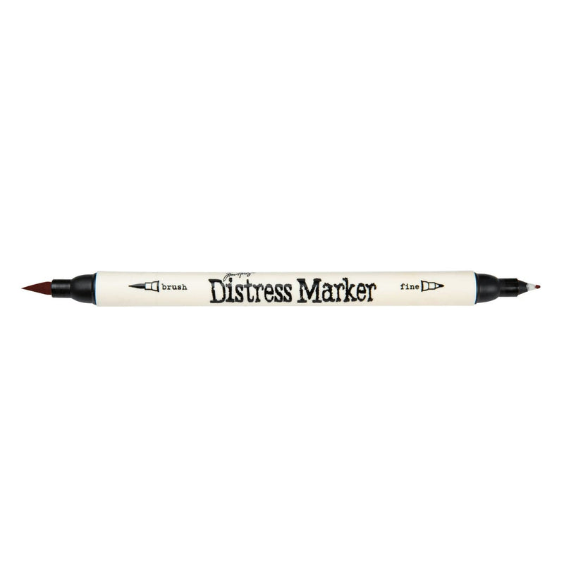 Dark Slate Gray Tim Holtz Distress Dual Tip Marker Ripe Persimmon Pens and Markers