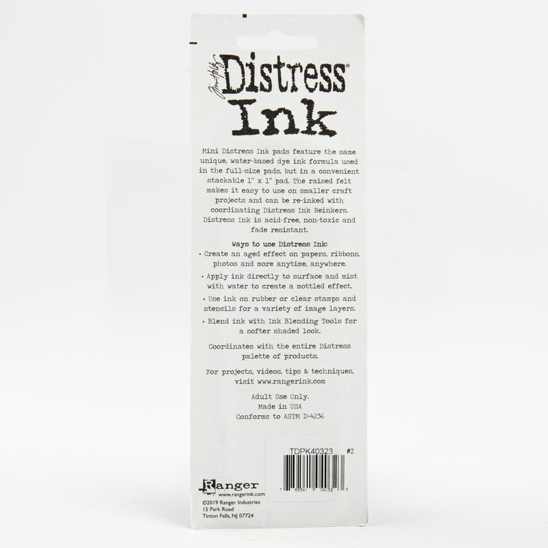 Lavender Tim Holtz Distress Mini Ink Pads 4/Pkg

Kit 2 Stamp Pads