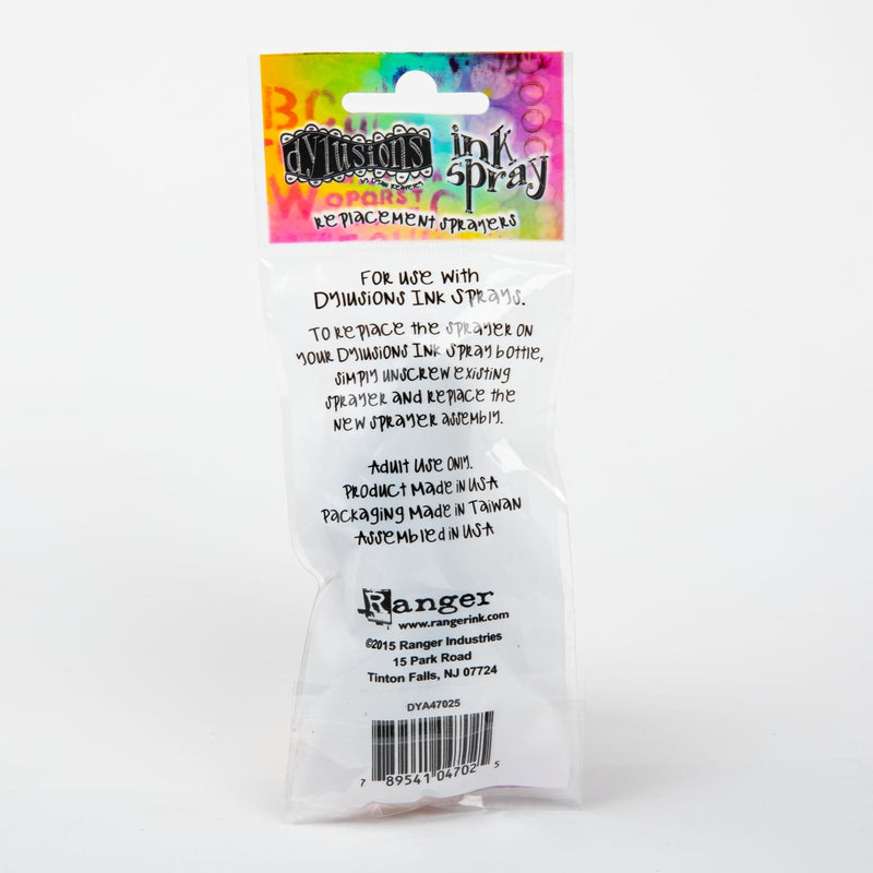 Gray Dylusions Replacement Sprayers 2/Pkg Inks