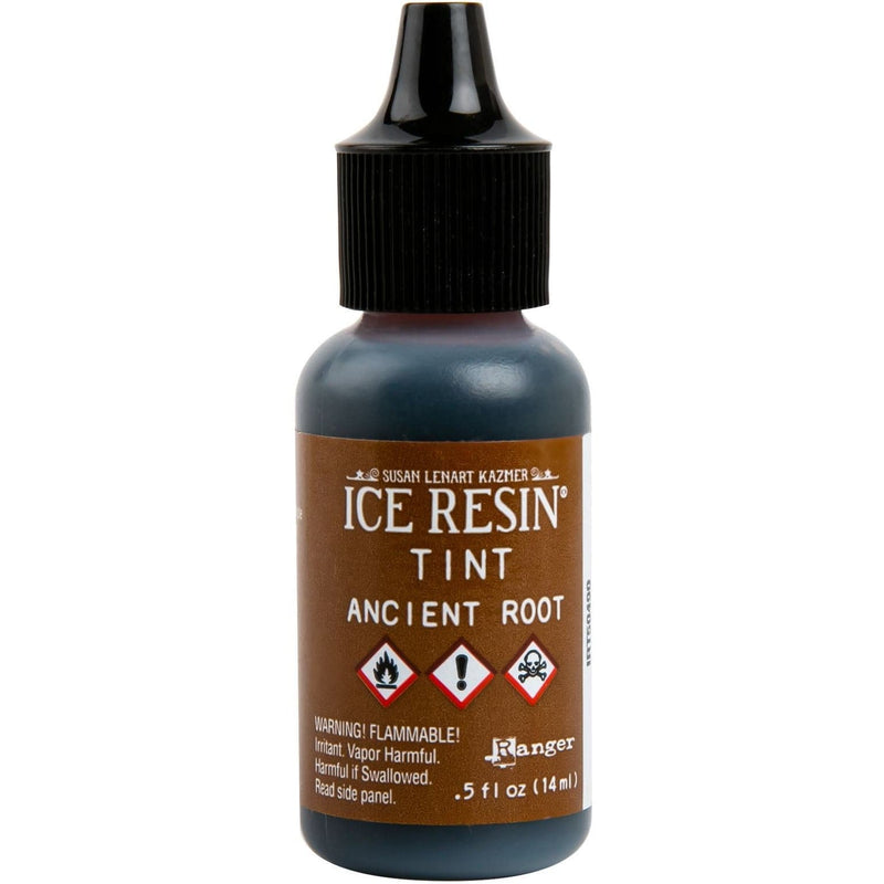 Saddle Brown Ice Resin Tints 14ml - Ancient Root Resin Dyes Pigments and Colours