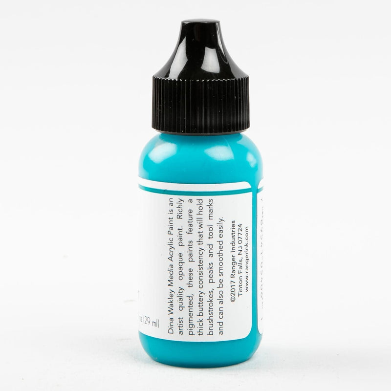 Turquoise Dina Wakley Media Acrylic Paint 29ml-Ocean Acrylic Paints
