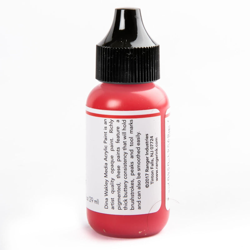 Tomato Dina Wakley Media Acrylic Paint 29ml-Ruby Acrylic Paints