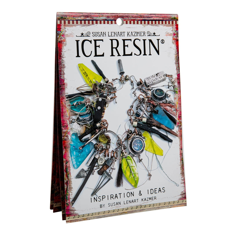 Gray Ice Resin Mixed Media Technique Book Resin Accessories