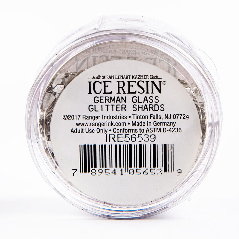 Lavender Ice Resin Glass Glitter Shards -Sterling - 13 grams Resin Mix Ins