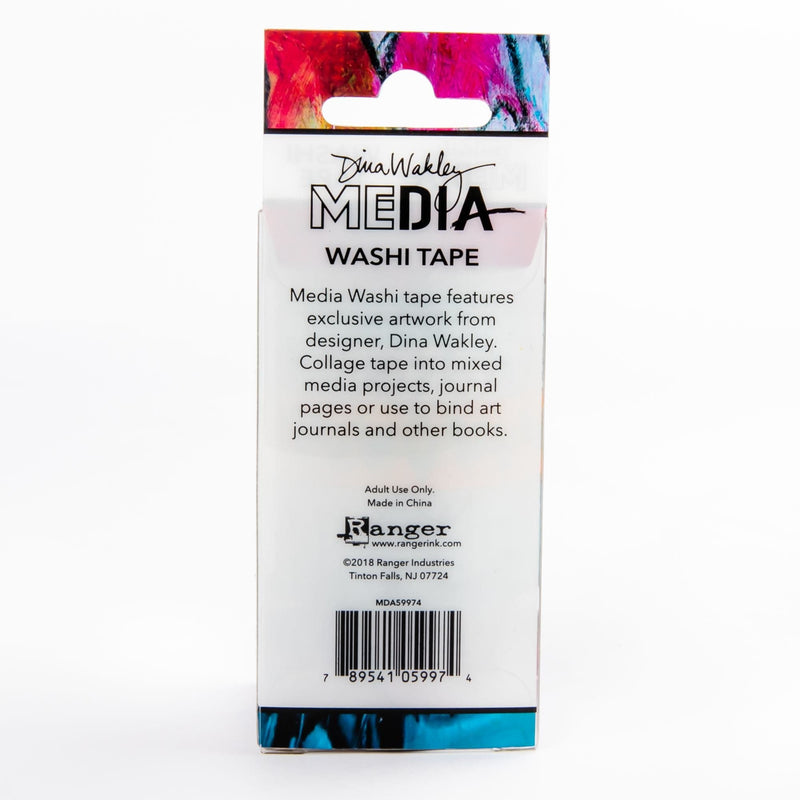 Light Gray Dina Wakley Media Washi Tape-