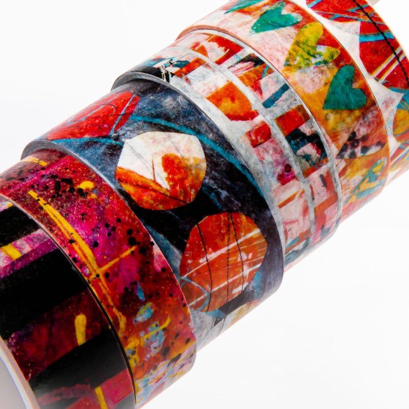 Firebrick Dina Wakley Media Washi Tape-