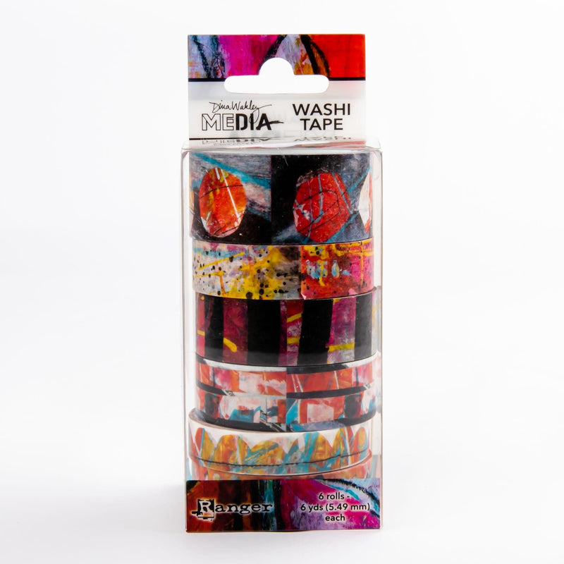 Brown Dina Wakley Media Washi Tape-