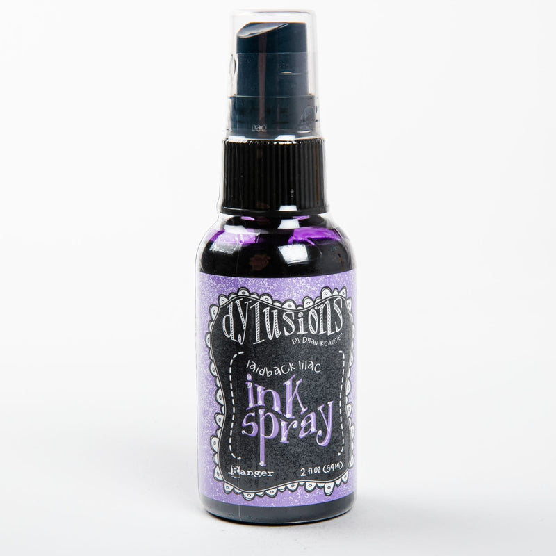 Black Dylusions Ink Spray 59ml  - Laidback Lilac Inks