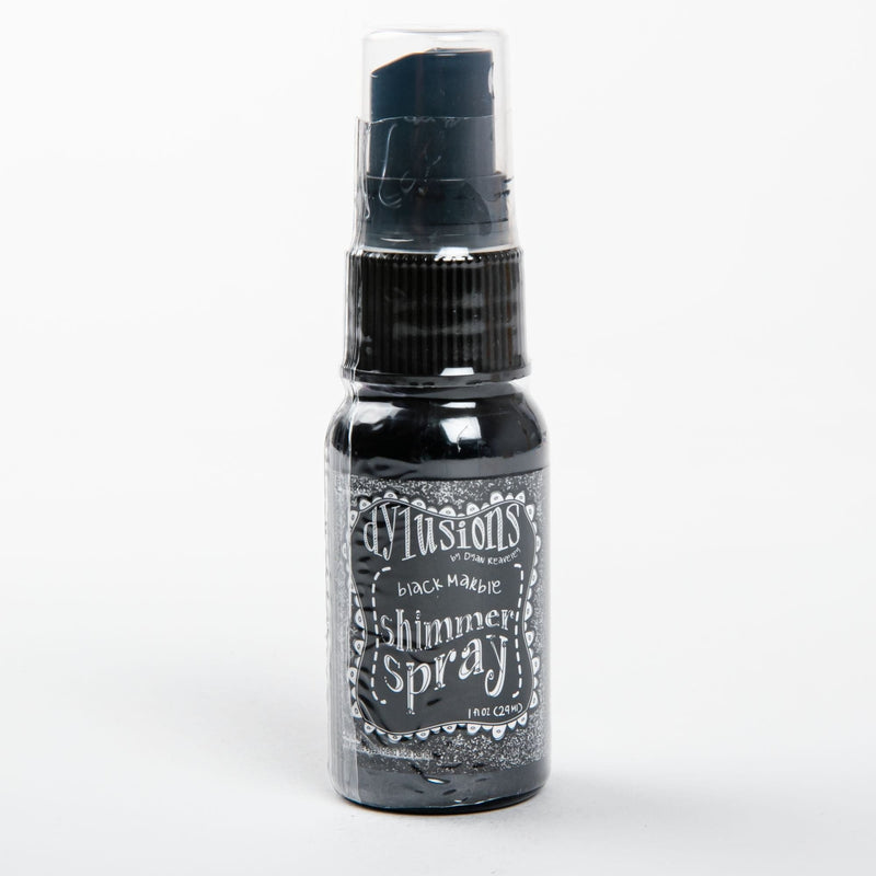 Black Dylusions Shimmer Sprays 29ml - Black Marble Inks