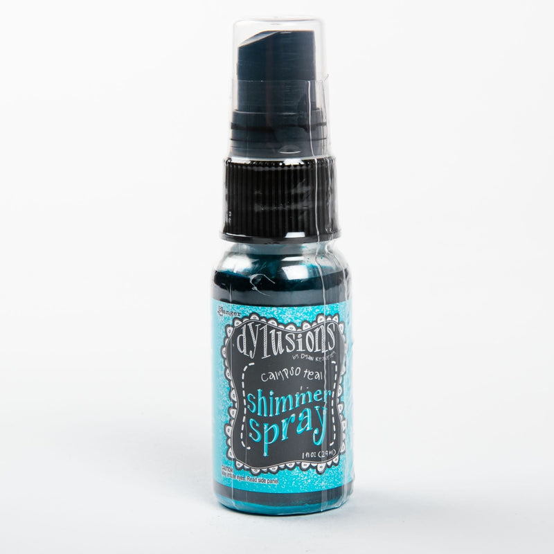 Black Dylusions Shimmer Sprays 29ml - Calypso Teal Inks