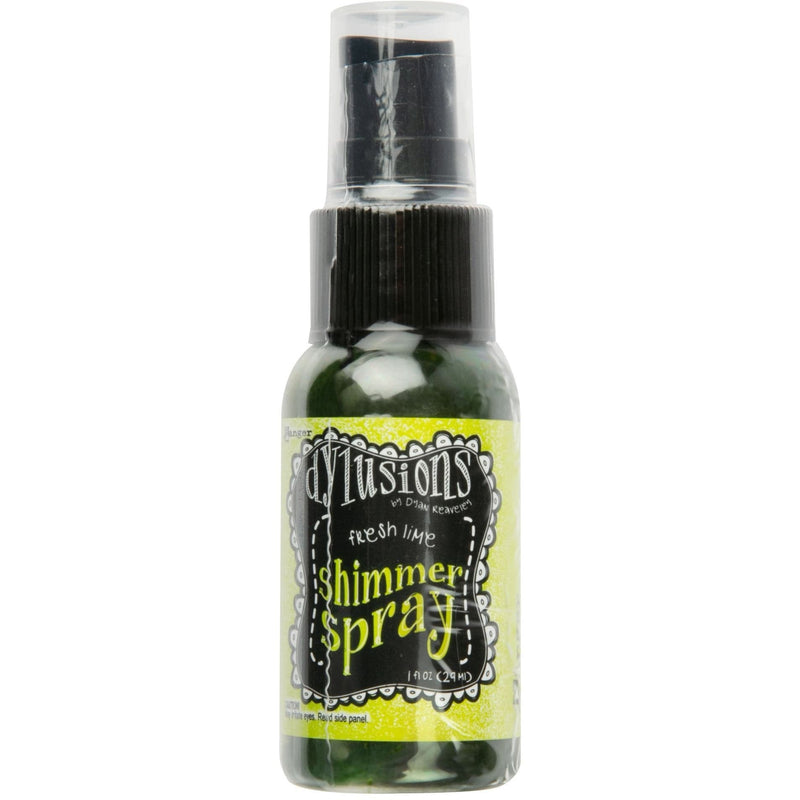 Black Dylusions Shimmer Sprays 29ml - Fresh Lime Inks