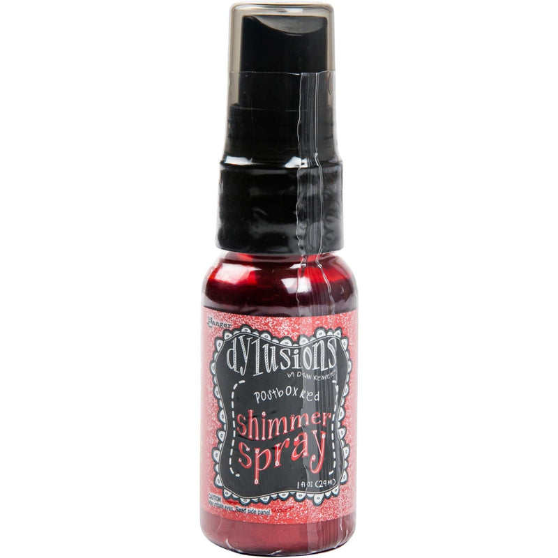 Black Dylusions Shimmer Sprays 29ml - Postbox Red Inks