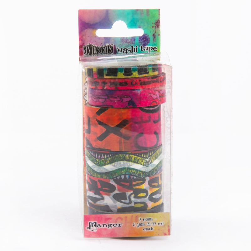 Maroon Dyan Reaveley's Dylusions Washi Tape Set