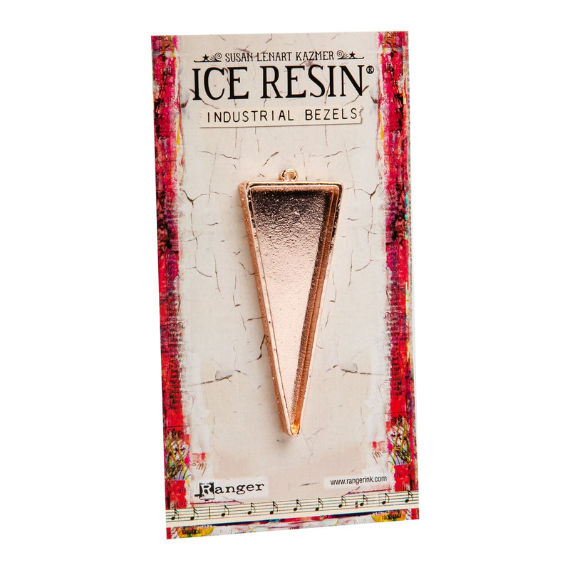 Light Gray Ice Resin Industrial Bezel Collection



Rose Gold Triangle-Large Resin Jewelry Making