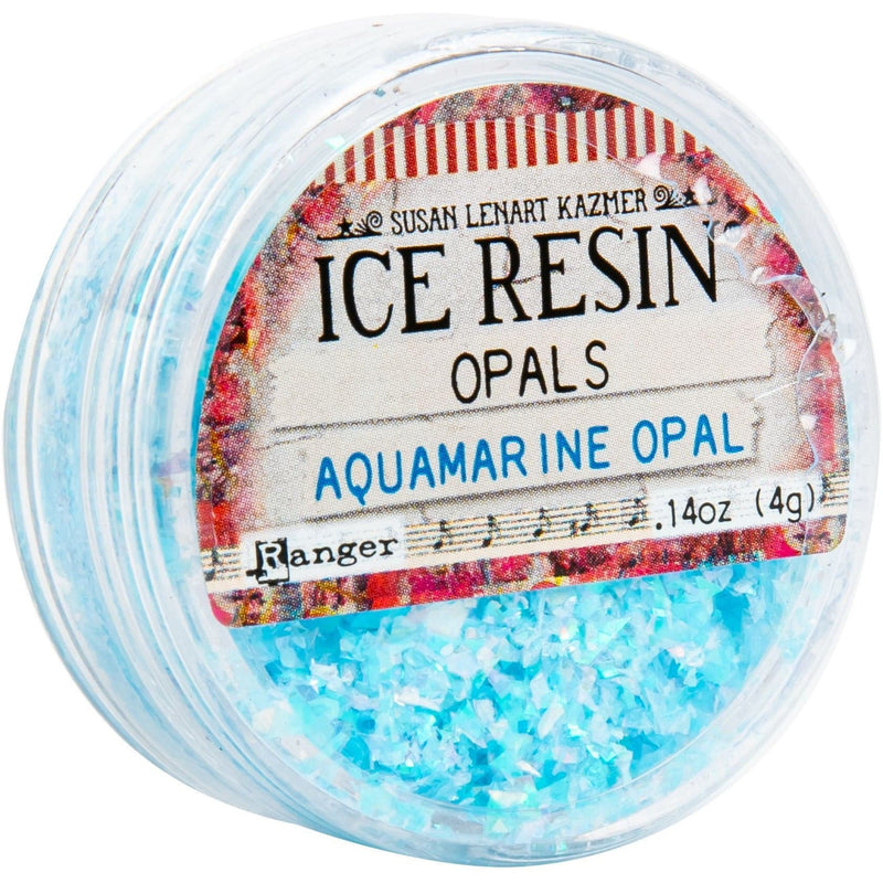 Lavender Ice Resin Opals - Aquamarine 4 grams Resin Mix Ins