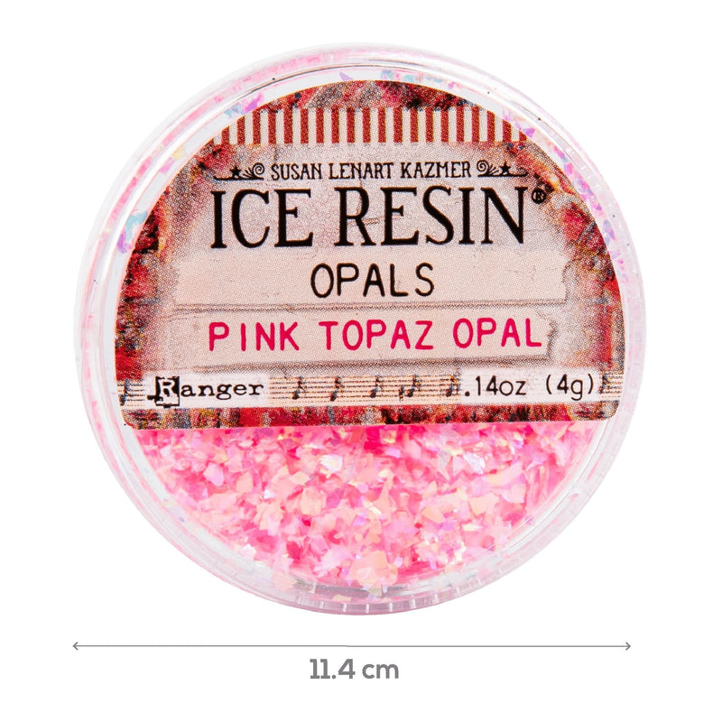 Light Pink Ice Resin Opals - Pink Topaz  4 grams Resin Mix Ins