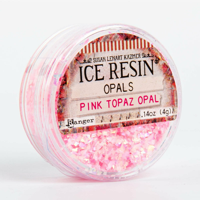 Pink Ice Resin Opals - Pink Topaz  4 grams Resin Mix Ins